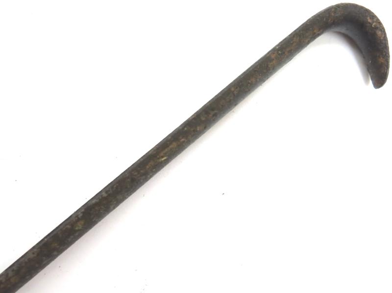 German Wehrmacht Big Steel Peg Or Stake For Big Tents Or Camouflage Nettings, GK & F 43, Rare.