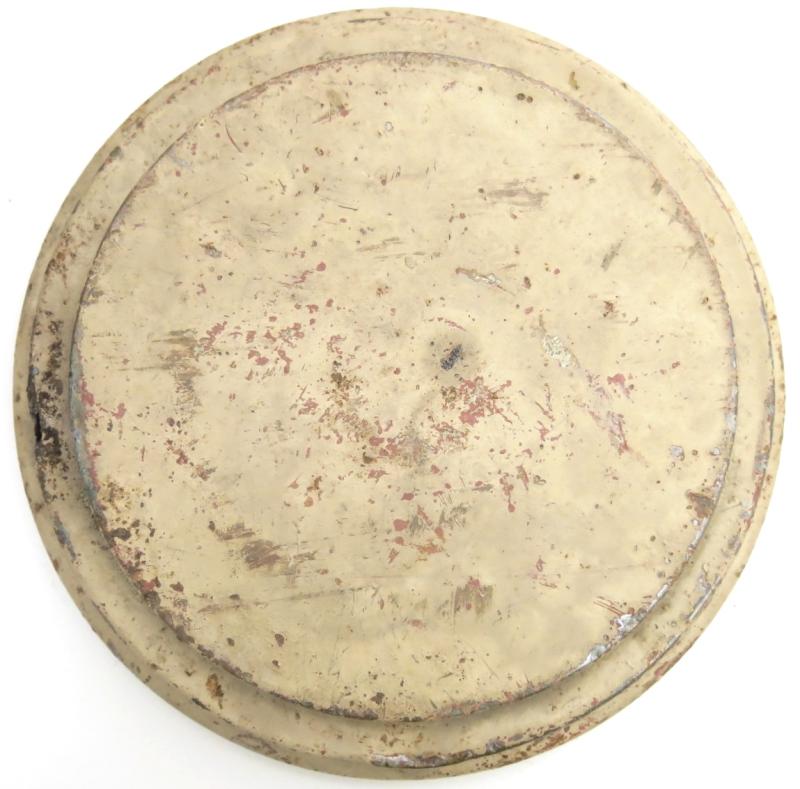 German Wehrmacht T. Mi. Pilz 43 Tellermine Pilz 43 Pressure Plate With Original Sand Colour btc 43, Barn Find, Inert.