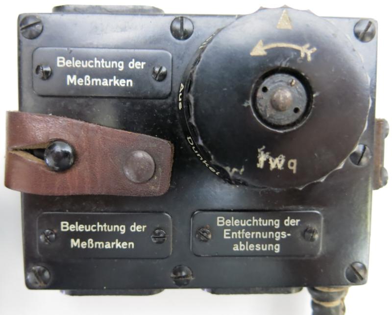 German Wehrmacht Entfernungsmesser 36 EM36 Rangefinder Dimmer fwq 99% MINT.
