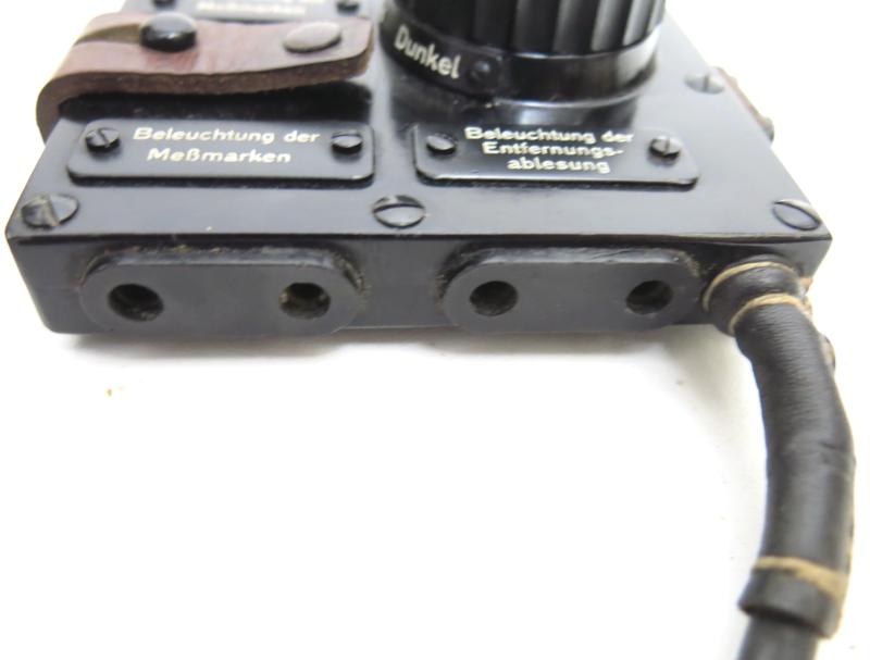 German Wehrmacht Entfernungsmesser 36 EM36 Rangefinder Dimmer fwq 99% MINT.