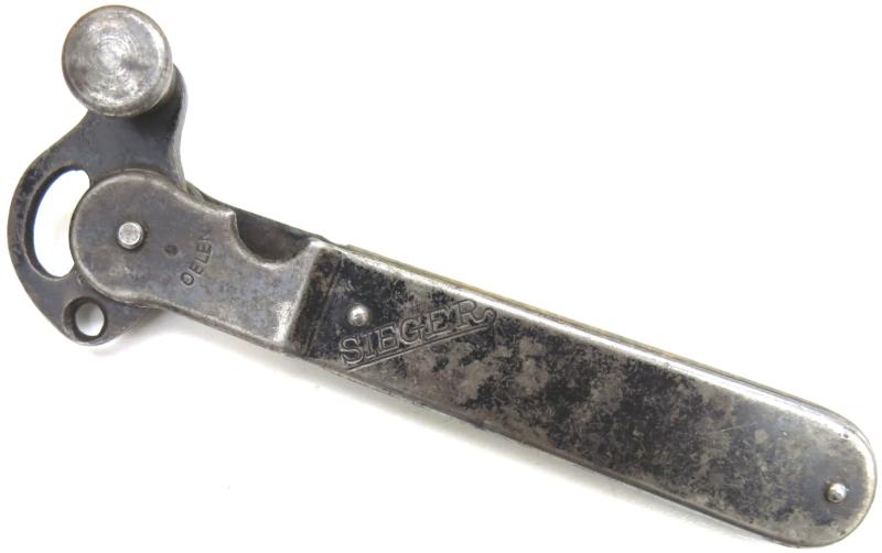 German Dosenöffner Can Opener ORIGINAL SIEGER Nr. 1, Reichsmark 1.25, In Box.