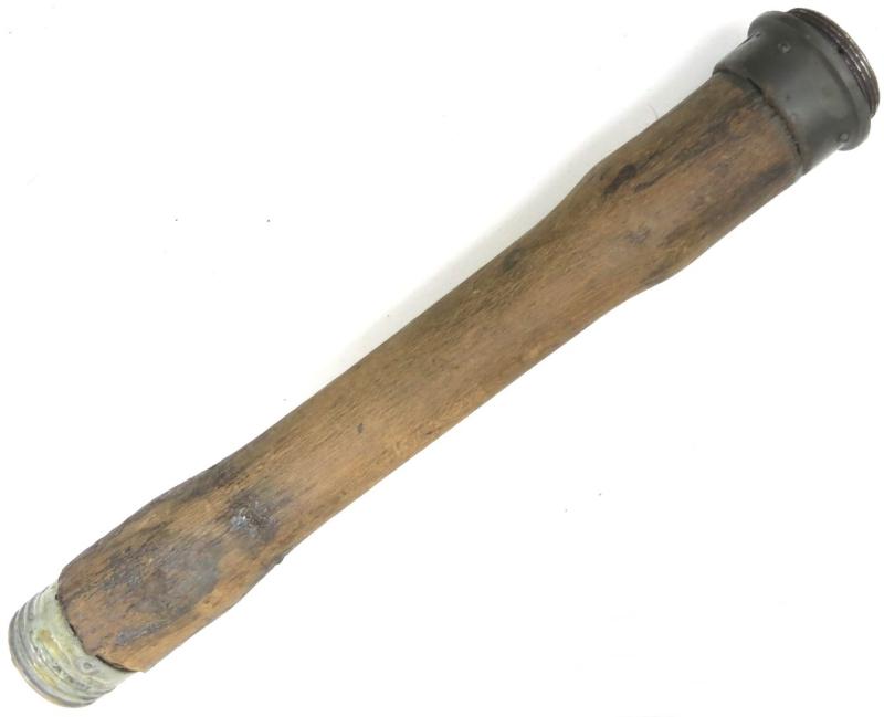 German Wehrmacht M24 Stielhandgranate Stickgrenade Wood Handle Stick No Markings, Inert.... It Is A Wood Stick.
