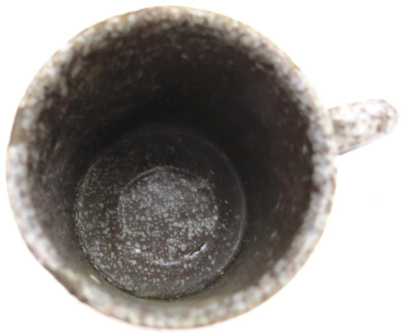 German Post War Coffee Mug Made From A M43 Stickgrenade Can.
