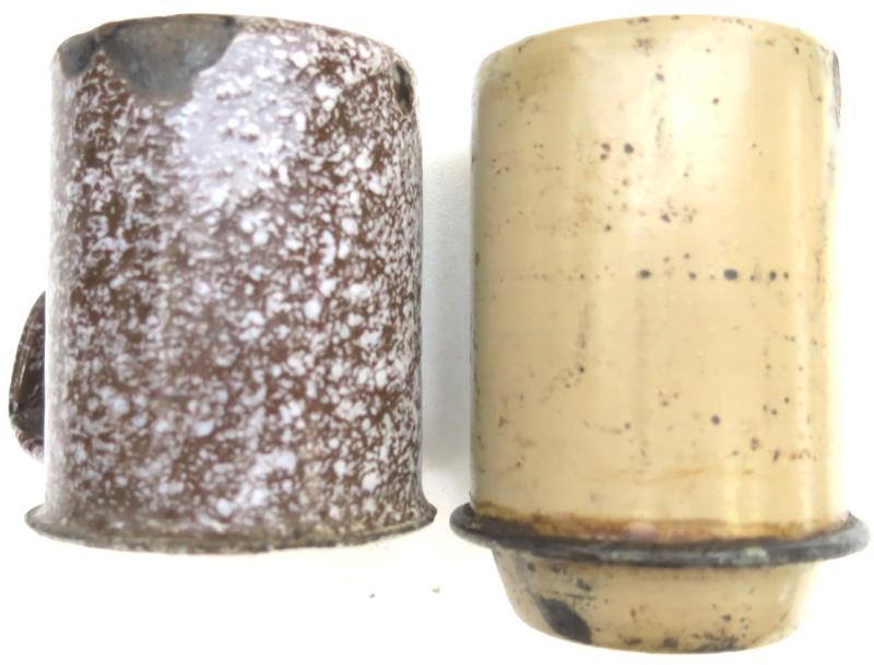 German Post War Coffee Mug Made From A M43 Stickgrenade Can.