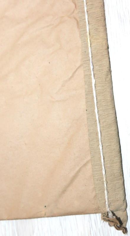 German Wehrmacht Food Sack IN PAPER, Minty Unused From 1944.