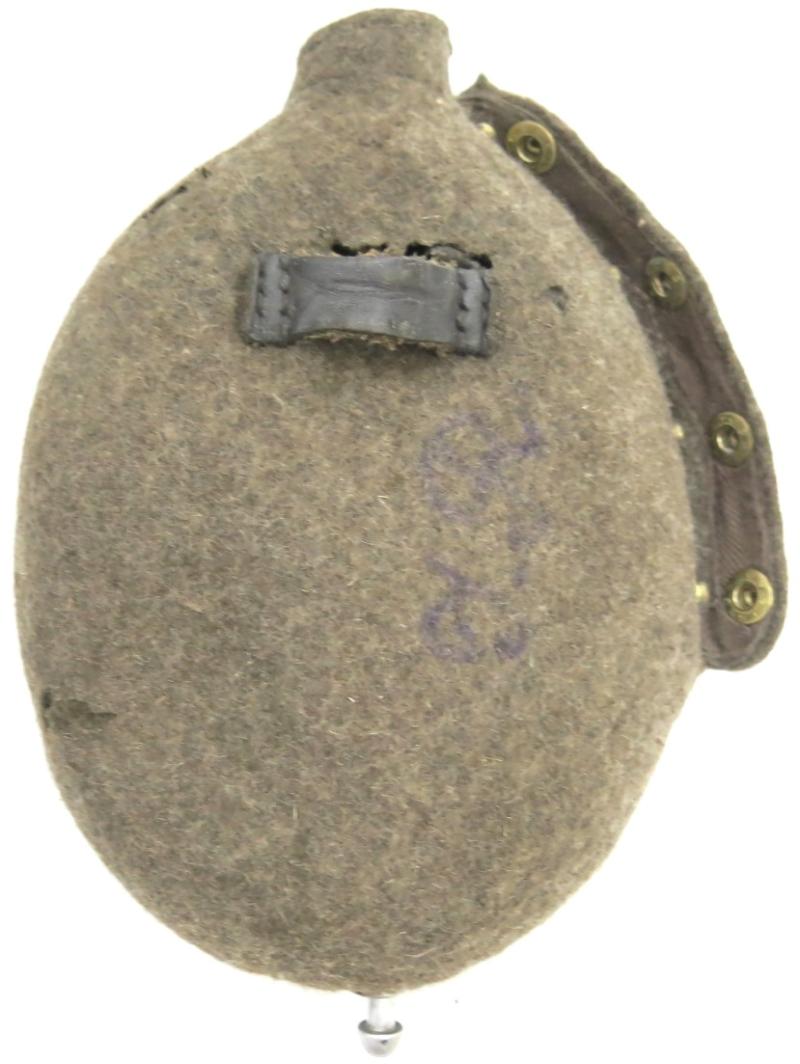 German Wehrmacht Canteen Early Felt Cover Or Jacket With Stocko 4 Brass Buttons.