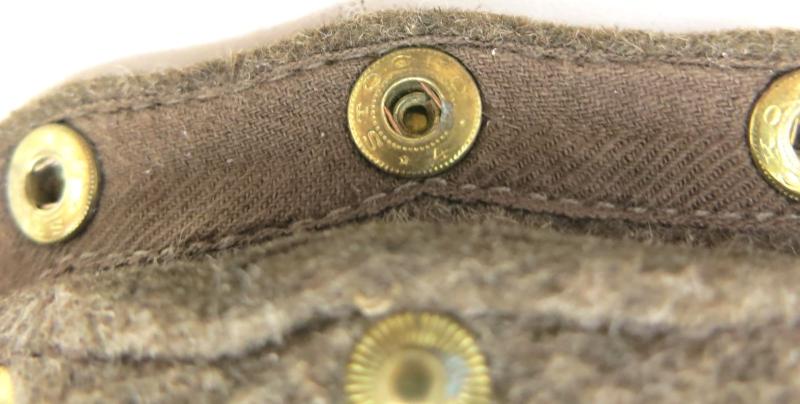 German Wehrmacht Canteen Early Felt Cover Or Jacket With Stocko 4 Brass Buttons.