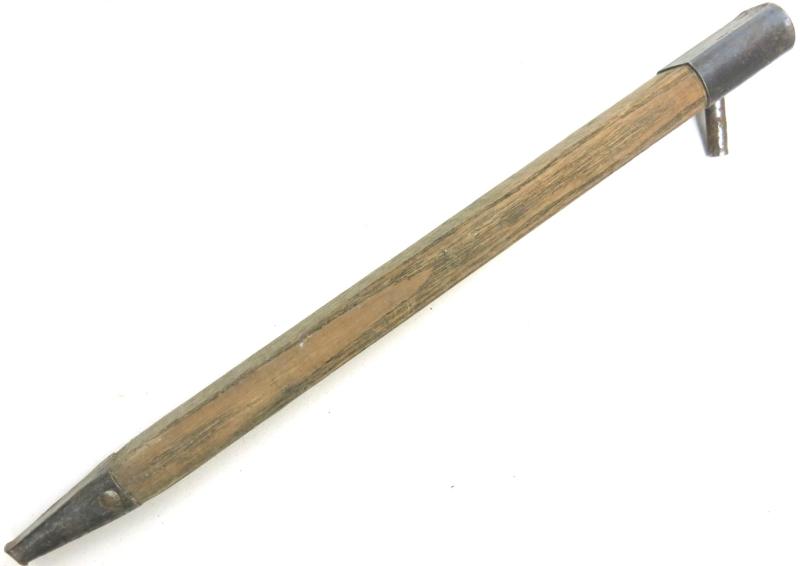 German Wehrmacht Zeltbahn 31 Zeltpflöcke 29 Tent Peg/Stake Early War Wood Model.