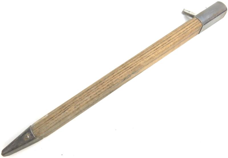 German Wehrmacht Zeltbahn 31 Zeltpflöcke 29 Tent Peg/Stake Early War Wood Model.