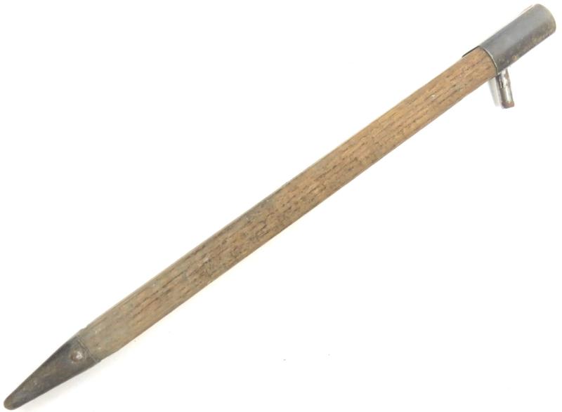 German Wehrmacht Zeltbahn 31 Zeltpflöcke 29 Tent Peg/Stake Early War Wood Model.