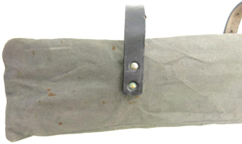 German Reichswehr Early Wehrmacht Zeltbahn 31 Zeltzubehörtasche Tent Accessory Pouch/Bag In A Nice Stone Grey Canvas.