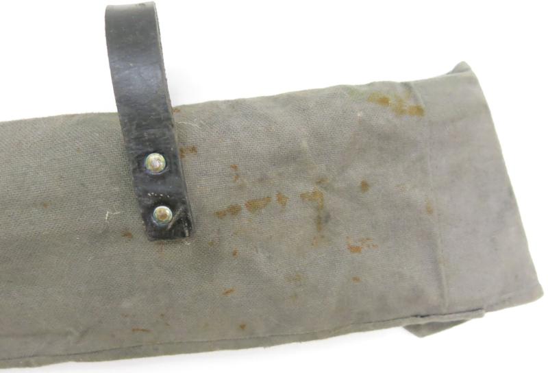 German Reichswehr Early Wehrmacht Zeltbahn 31 Zeltzubehörtasche Tent Accessory Pouch/Bag In A Nice Stone Grey Canvas.