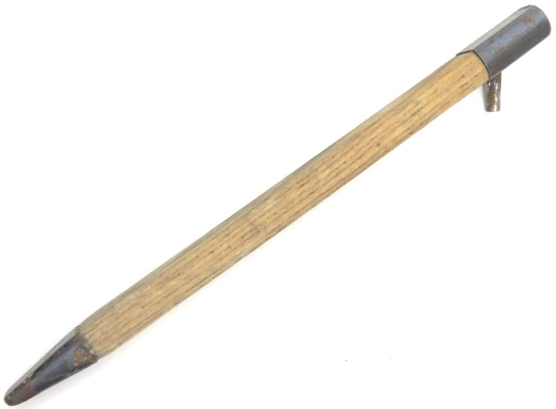 German Wehrmacht Zeltbahn 31 Zeltpflöcke 29 Tent Peg/Stake Early War Wood Model.
