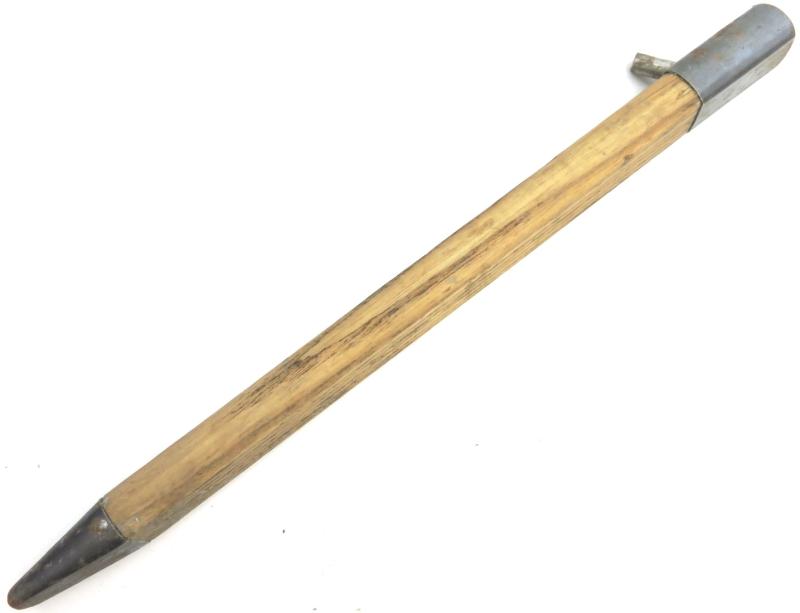 German Wehrmacht Zeltbahn 31 Zeltpflöcke 29 Tent Peg/Stake Early War Wood Model.