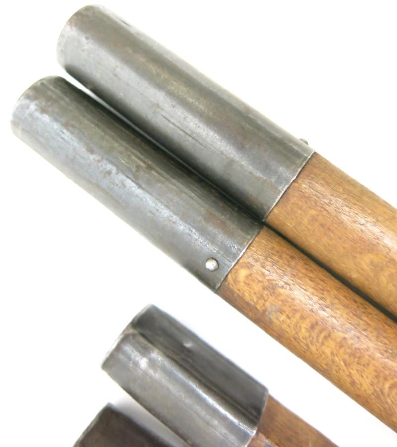 German Wehrmacht Zeltbahn 31 Zeltpflöcke 29 Tent Peg/Stake Early War Wood Model + Zeltstock 01 Tent Pole Set Of Five Pieces All From Same Soldier.