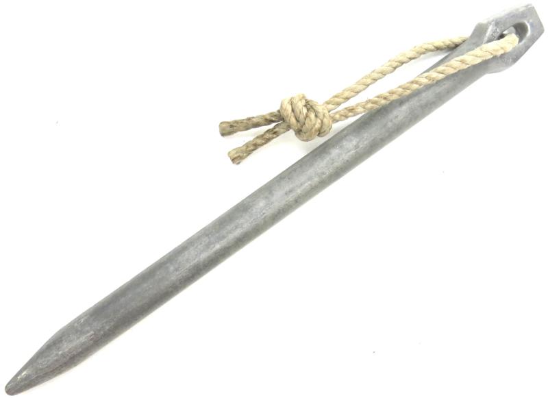 German Wehrmacht Zeltbahn 31 Zeltpflöcke 29 Tent Peg/Stake Aluminium Model L & F 38.