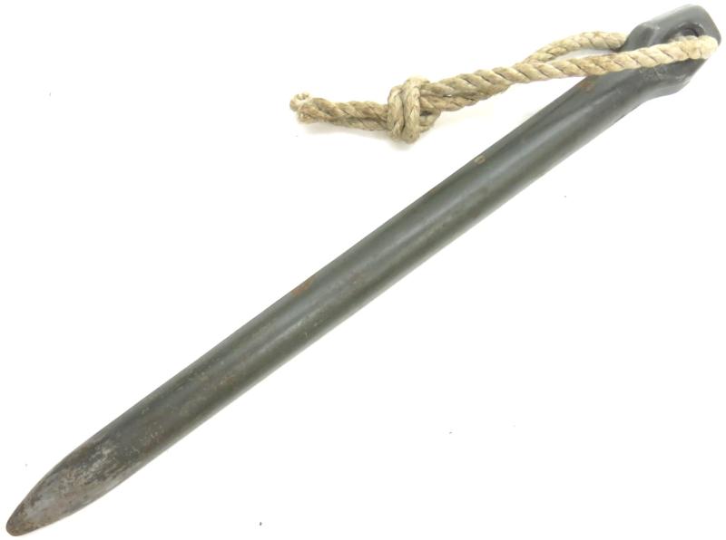 German Wehrmacht Zeltbahn 31 Zeltpflöcke 29 Tent Peg/Stake Steel Model GK & F 43.