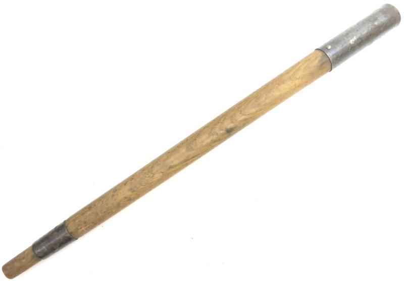 German Wehrmacht Zeltbahn 31 Zeltstock 01 Wood With Steel Fittings Tent Pole.