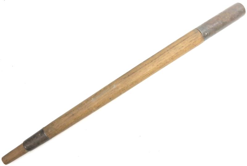 German Wehrmacht Zeltbahn 31 Zeltstock 01 Wood With Steel Fittings Tent Pole.