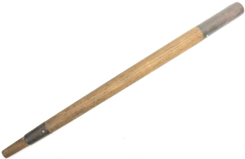 German Wehrmacht Zeltbahn 31 Zeltstock 01 Wood With Steel Fittings Tent Pole.