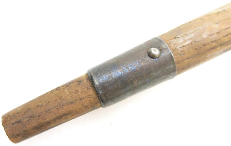 German Wehrmacht Zeltbahn 31 Zeltstock 01 Wood With Steel Fittings Tent Pole.