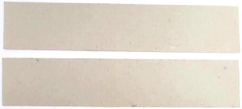 German Luftschutz Verbandkasten Pappschiene Cardboard Splint Set Of Two.