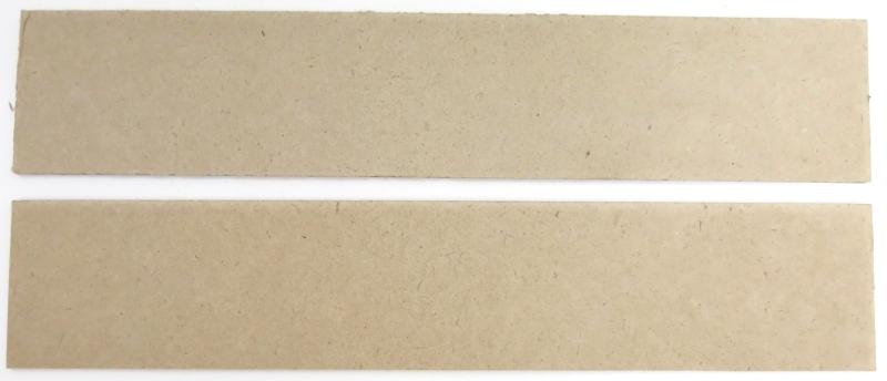 German Luftschutz Verbandkasten Pappschiene Cardboard Splint Set Of Two.
