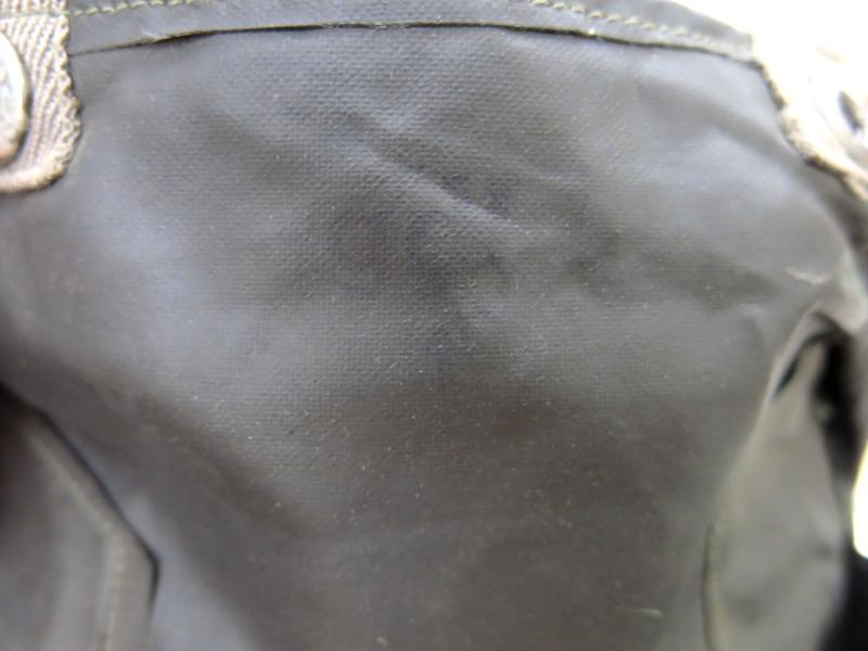 German Wehrmacht M31 Rubberized Gasplane Tasche Gascape Pouch, gdl.
