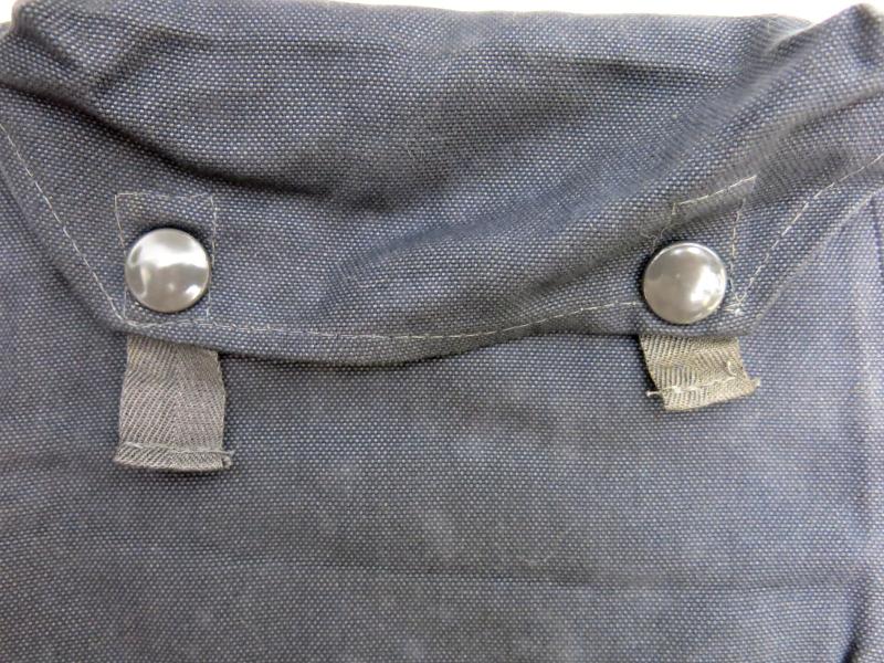 German Wehrmacht Luftwaffe M31 Gasplane Tasche Gascape Pouch Blue Cloth, bpl, Mint From Stock.
