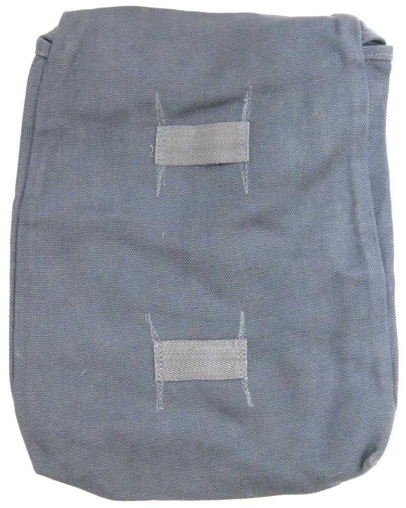 German Wehrmacht Luftwaffe M31 Gasplane Tasche Gascape Pouch Blue Cloth, bpl, Mint From Stock.