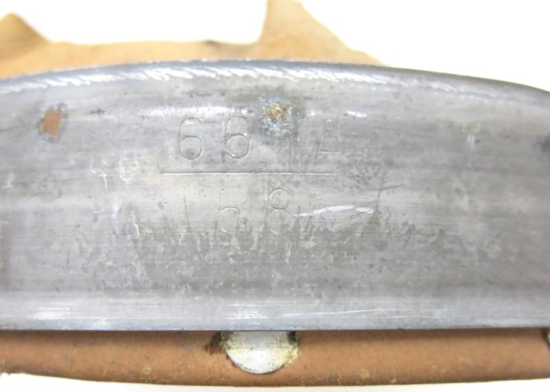 German Wehrmacht Helmet Complete Liner Metall-Lederverarbeitung W. Z. Bln.-Chburg 5. 1942 In Size 66/58, Excellent Condition.
