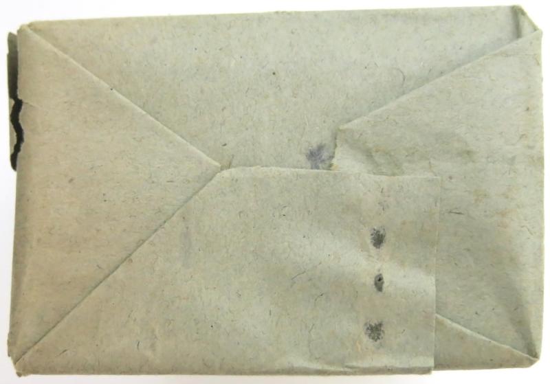 German Wehrmacht Haushaltsware Zündhölzer Wooden Matches Matchbox Original Wrapping Of Ten.