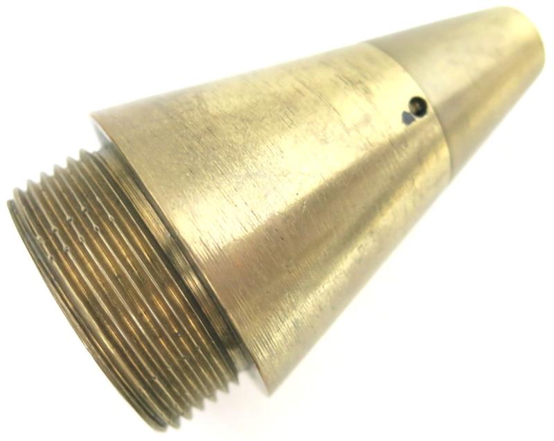 Dutch 7.5 cm Feldkanone 243(h) Zünder Fuze In Brass, Used Also By The Wehrmacht, Hard To Find, Inert.