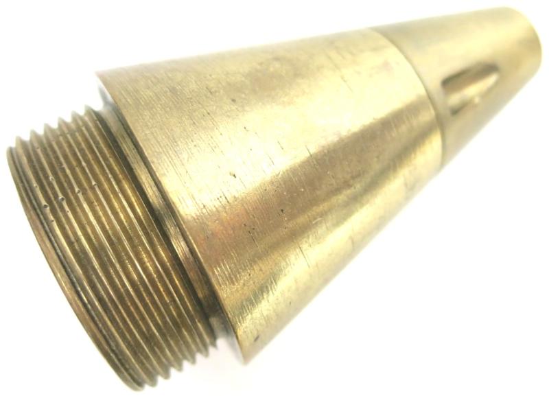 Dutch 7.5 cm Feldkanone 243(h) Zünder Fuze In Brass, Used Also By The Wehrmacht, Hard To Find, Inert.