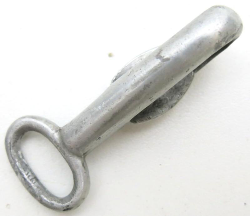 German Wehrmacht Aluminium Hook For Canteen Straps.