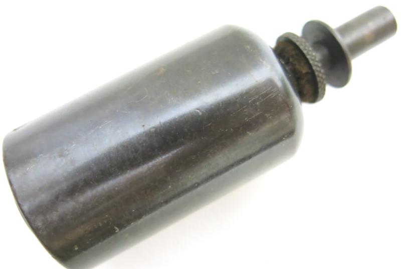 German Wehrmacht 2 cm Flak Steel Oiler dpq.42H Unused In Mint Condition.