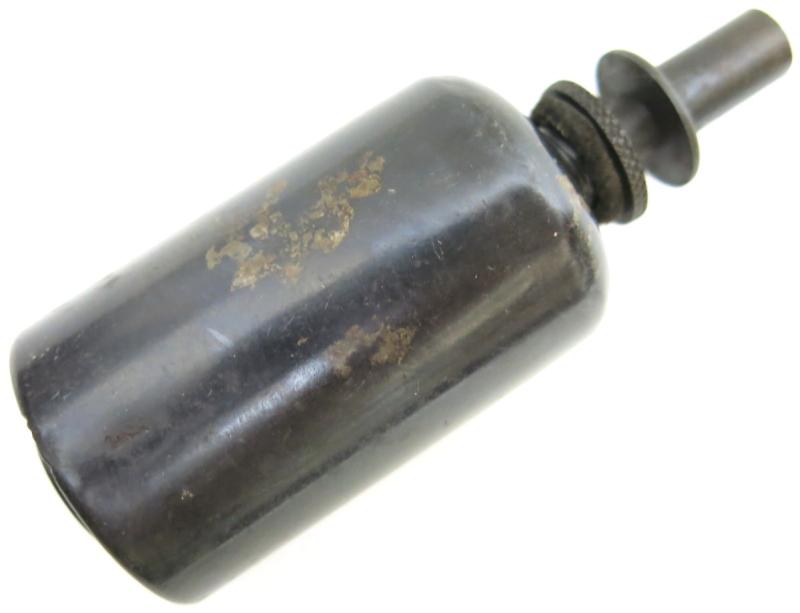 German Wehrmacht 2 cm Flak Steel Oiler dpq.42H Unused In Mint Condition.