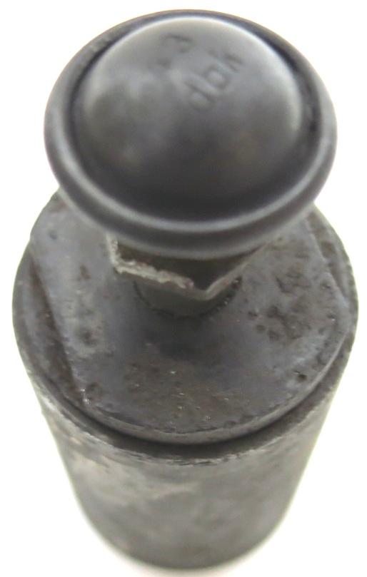 German Wehrmacht Splitterbombe SD 0,5 kg Cluster Bomb/Last Ditch Hangrenade With 43 dbk BZE40 Fuze, Edged Bottom Variation, Inert.