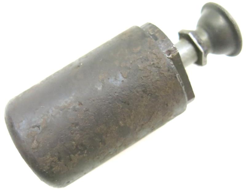 German Wehrmacht Splitterbombe SD 0,5 kg Cluster Bomb/Last Ditch Hangrenade With 43 dbk BZE40 Fuze, Rounded Bottom Variation, Inert.